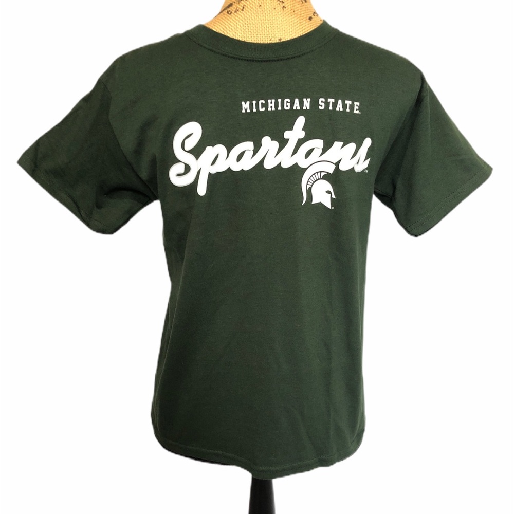 NEW Michigan State Spartans Green T-Shirt